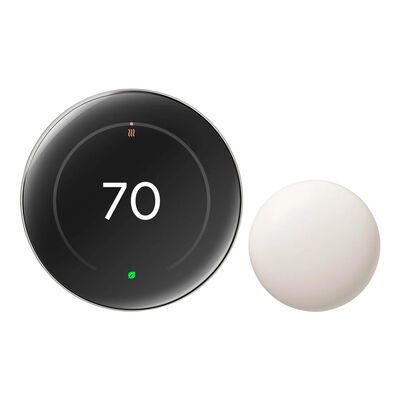 Google Nest Learning Thermostat (4th gen) with Nest Temperature