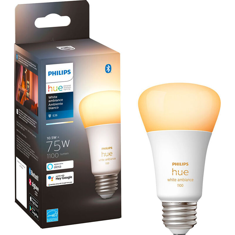 Mi Bulb by Philips - Ampoule connectée Wifi - E27 - 9W - Blanc